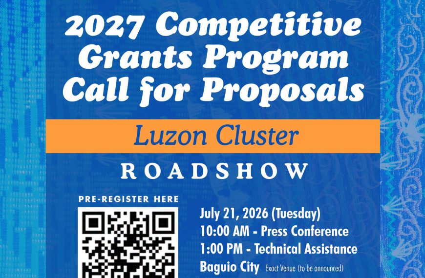 NCCA Advisory: Roadshows for 2027 Competitive Grants Program
