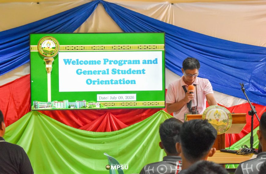 MPSU-Paracelis holds Welcome Program, General Student Orientation