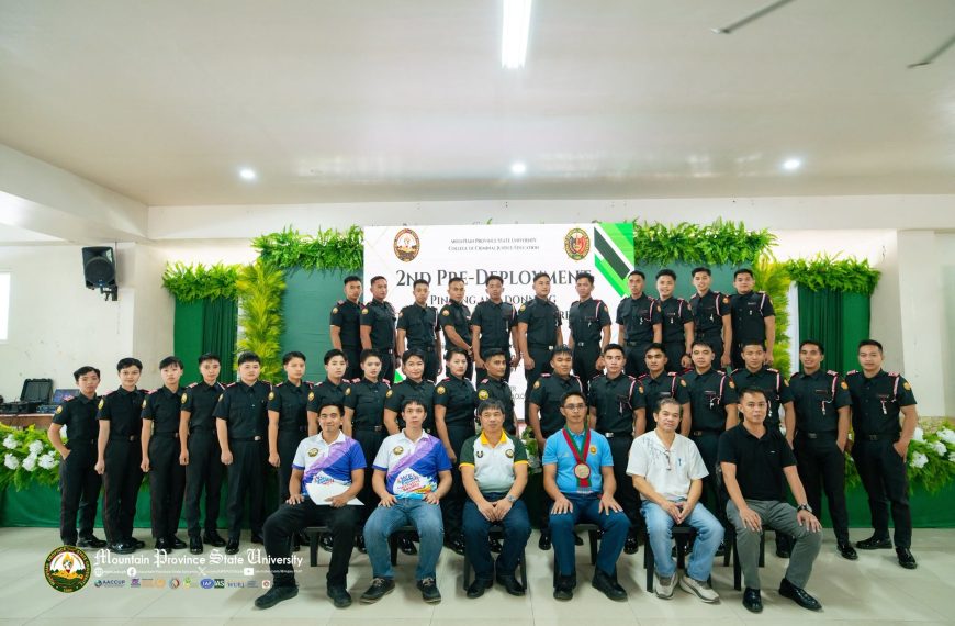 116 BS Criminology interns embark on professional journey in MPSU’s 2nd Pre-Deployment Pinning and Donning Ceremony