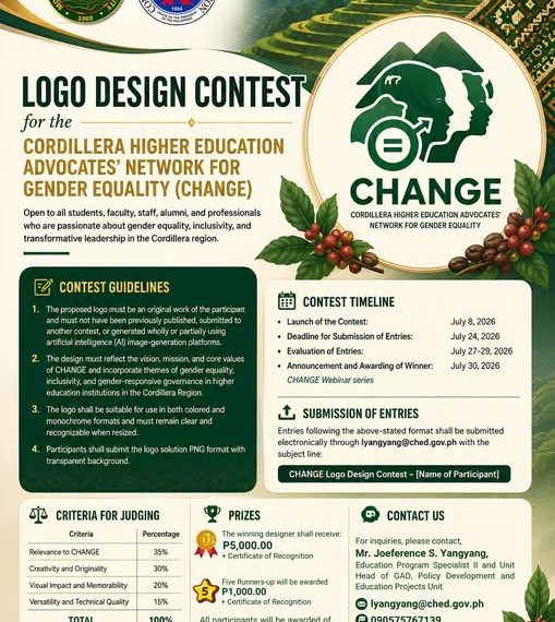CALL FOR ENTRIES | CHANGE Logo Design Contest