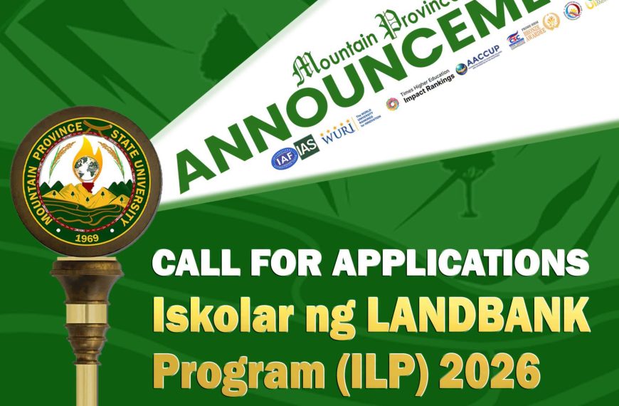 Call for Applications: Iskolar ng LANDBANK Program (ILP) 2026