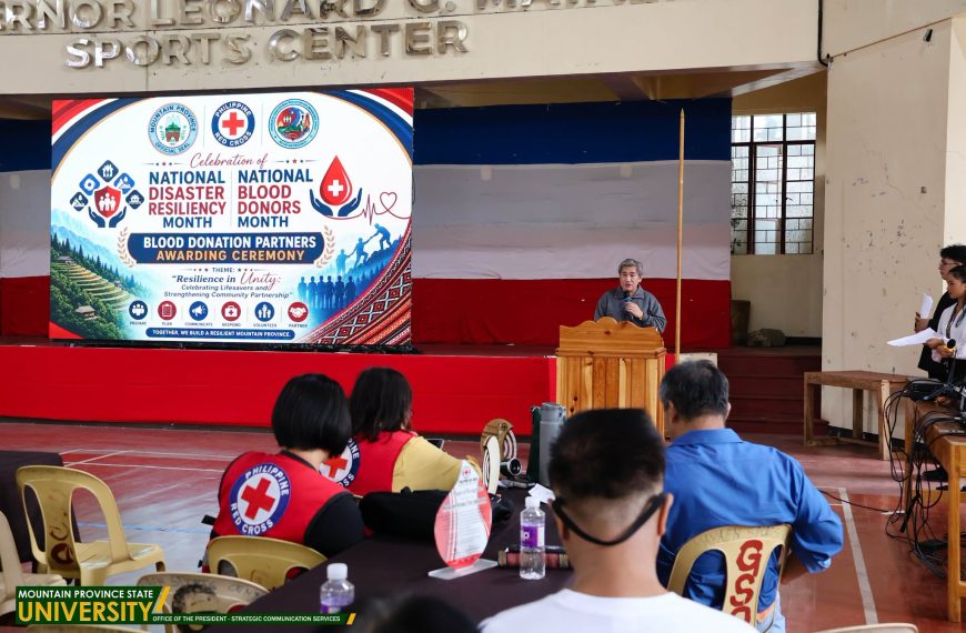 Prexy Cue leads MPSU to Recognition for Blood Donation Advocacy