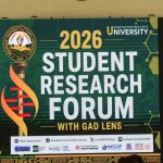 Prexy Cue inspires lifelong learning at the 2026 Student Research Forum