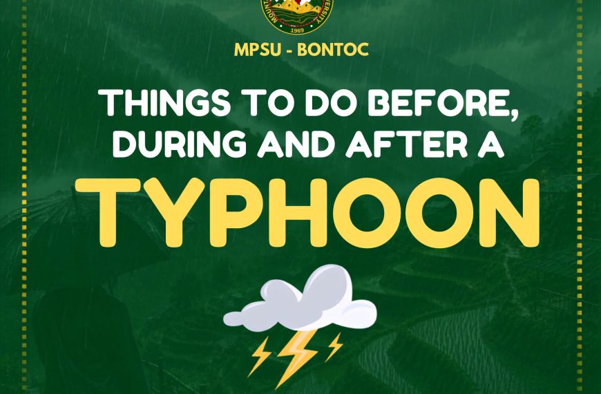 MPSU Weather Advisory: Typhoon Saudel