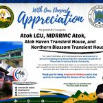 MPSU Grateful for Atok Community Support