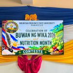 MPSU-Paracelis, sinimulan ang pagdiriwang ng Buwan ng Wika at Buwan ng Nutrisyon