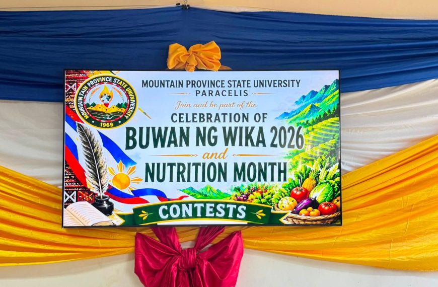MPSU-Paracelis, sinimulan ang pagdiriwang ng Buwan ng Wika at Buwan ng Nutrisyon
