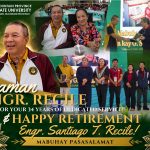 MPSU marks Engr. Santiago T. Recile’s retirement after 34 years of service