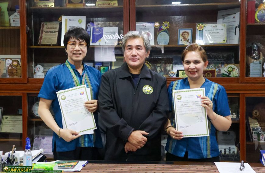 PEGC administered oath of office to two employees