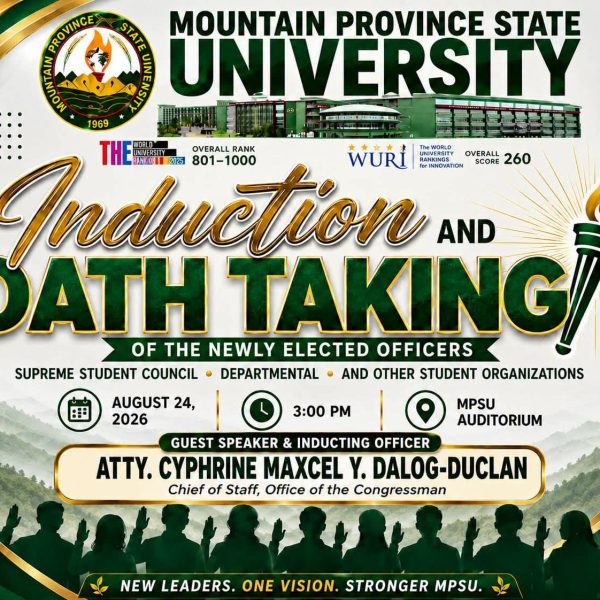 ANNOUNCEMENT || Induction & Oath-Taking Ceremony of SSC Officers