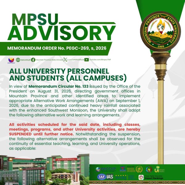 ADVISORY || Alternative Work and Learning Arrangements