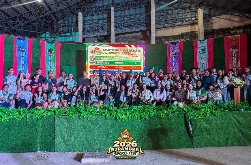MPSU-Bontoc concludes 2026 Intramural Sports Fest with Awarding Ceremony