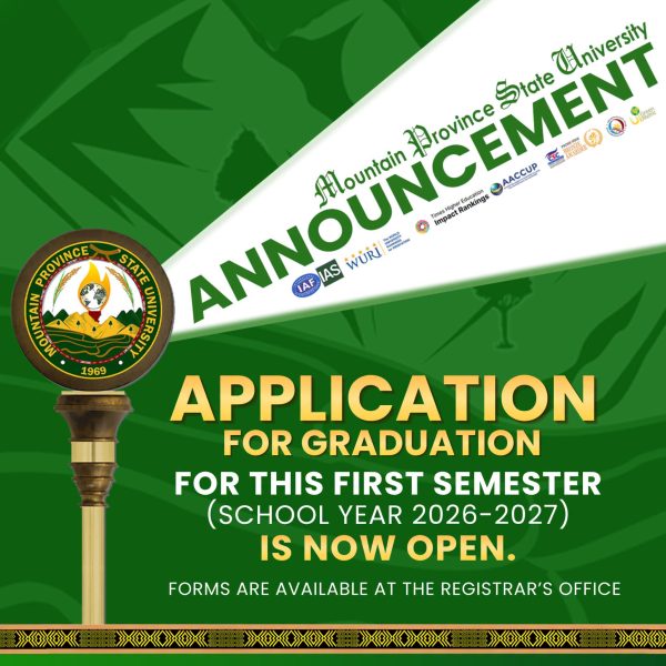 ANNOUNCEMENT || Application for Graduation for this Semester is NOW OPEN!