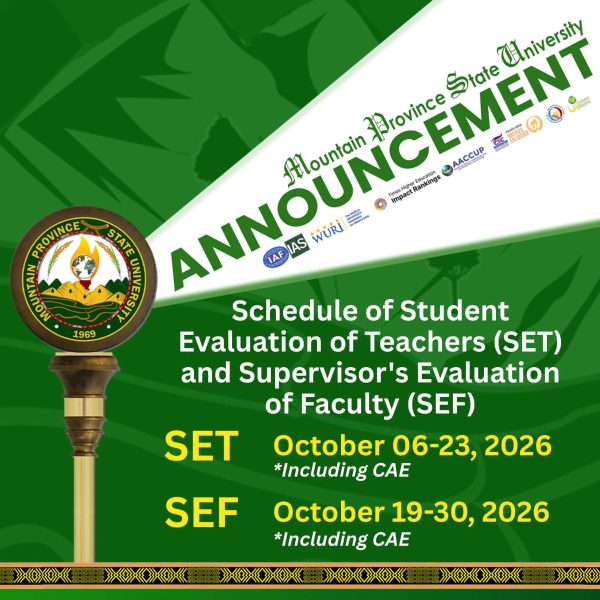 MPSU Announces Schedule for Faculty Evaluation Activities