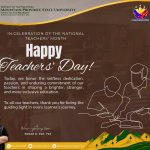 Honoring every teacher on National Teachers’ Day