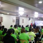 Prexy Cue inspires newly permanent employees to uphold excellence and public service