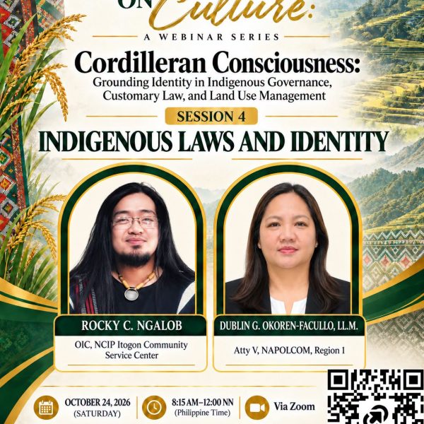 CALL FOR PARTICIPANTS || Session 4: Indigenous Laws and Identity