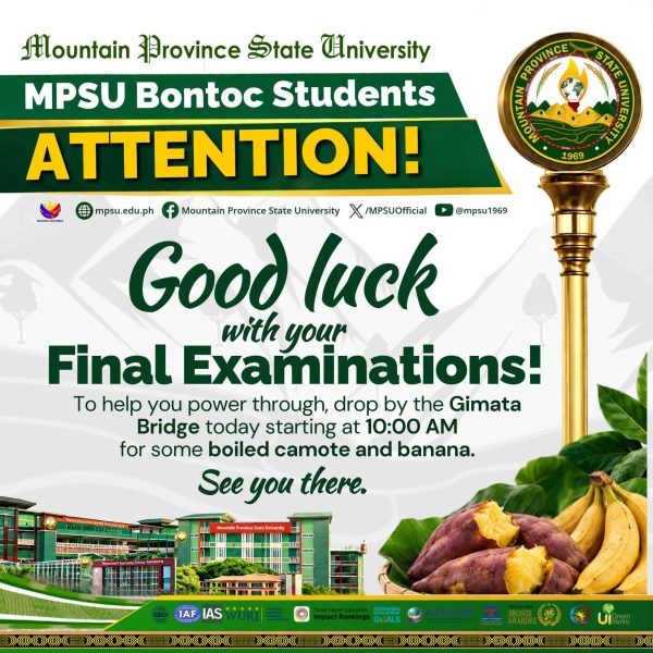 Fuel Your Finals: Free Camote and Banana Station at Gimata Bridge