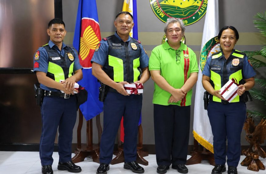 MPSU Welcomes Philippine National Police Delegation for Courtesy Visit