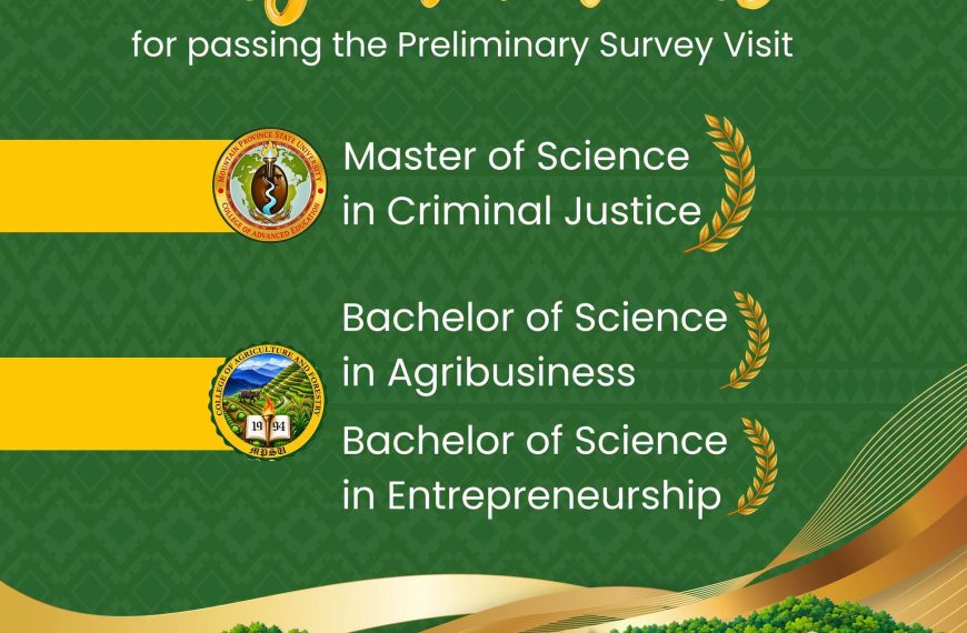 Quality Assurance Update: Three MPSU Programs Pass Preliminary Survey Visit